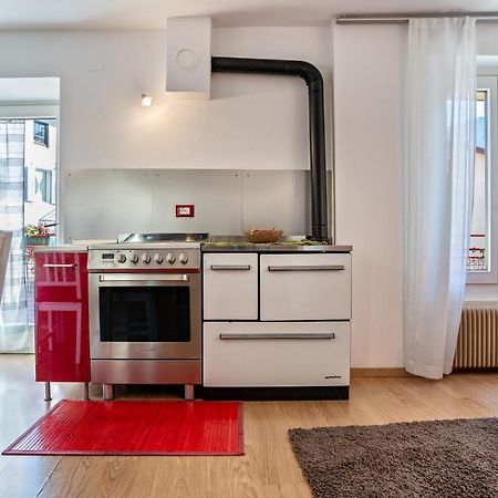 Ferienwohnung Balconi Rossi Borgo Valsugana Exterior foto