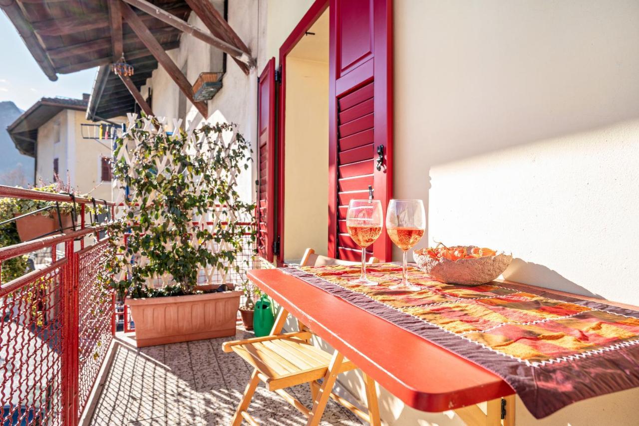 Ferienwohnung Balconi Rossi Borgo Valsugana Exterior foto